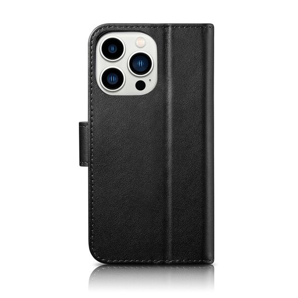 iCarer Wallet Anti-RFID 2in1 Apple iPhone 14 Pro black