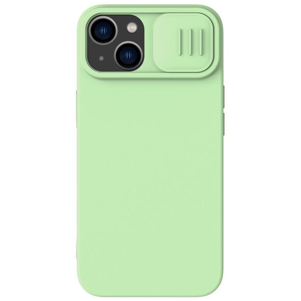 Nillkin CamShield Magnetic Silicone MagSafe Apple iPhone 14 Plus / 15 Plus green