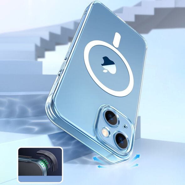 UGREEN LP642 Classy Clear Magnetic Protective MagSafe Apple iPhone 14 Plus / 15 Plus clear
