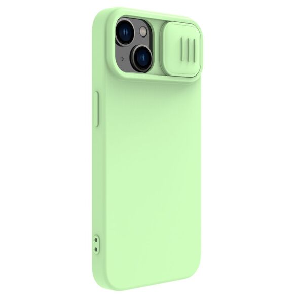 Nillkin CamShield Magnetic Silicone MagSafe Apple iPhone 14 Plus / 15 Plus green