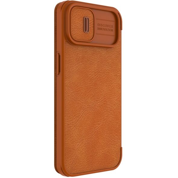 Nillkin Qin Leather Pro Case Apple iPhone 14 Plus / 15 Plus brown