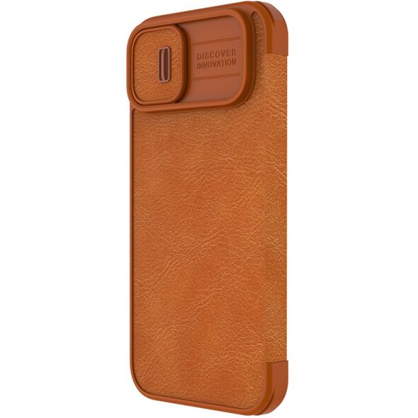 Nillkin Qin Leather Pro Case Apple iPhone 14 Plus / 15 Plus brown