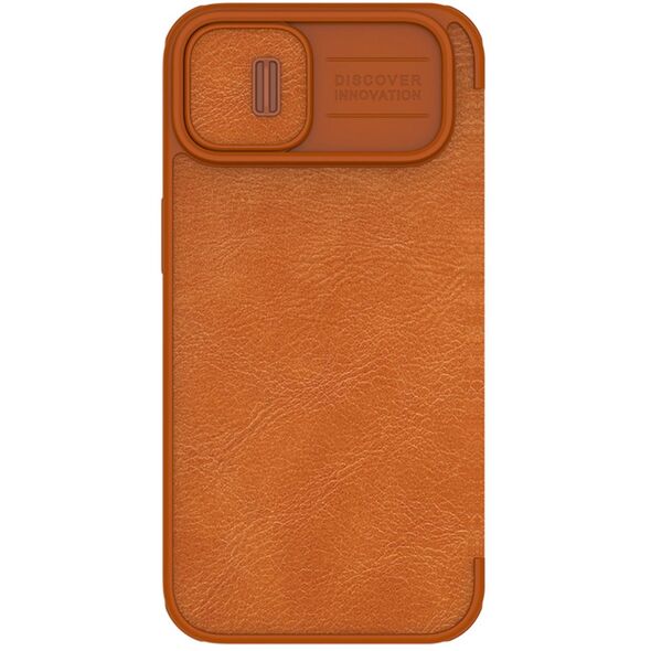 Nillkin Qin Leather Pro Case Apple iPhone 14 Plus / 15 Plus brown