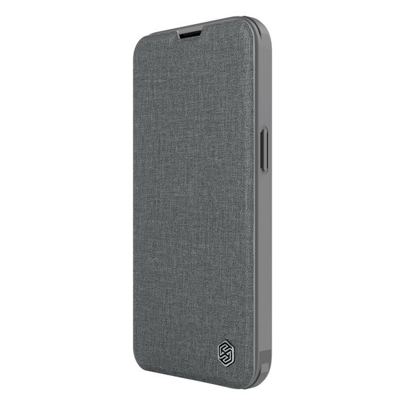 Nillkin Qin Cloth Pro Apple iPhone 14 Plus / 15 Plus gray