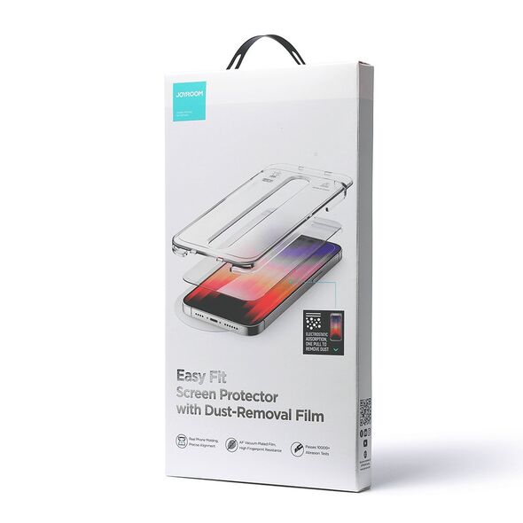 Joyroom Easy Fit Glass Full Screen Apple iPhone 14 Plus / 15 Plus installation frame (JR-DH11)
