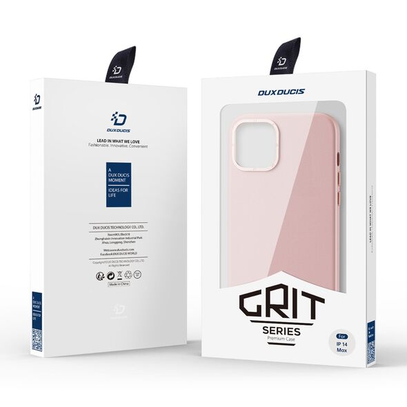Dux Ducis Grit MagSafe Apple iPhone 14 Plus / 15 Plus pink
