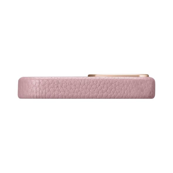 iCarer Litchi Premium Leather MagSafe Apple iPhone 14 Plus / 15 Plus pink