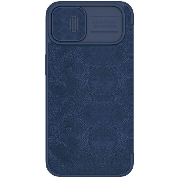 Nillkin Qin Leather Pro Case Apple iPhone 14 Plus / 15 Plus blue