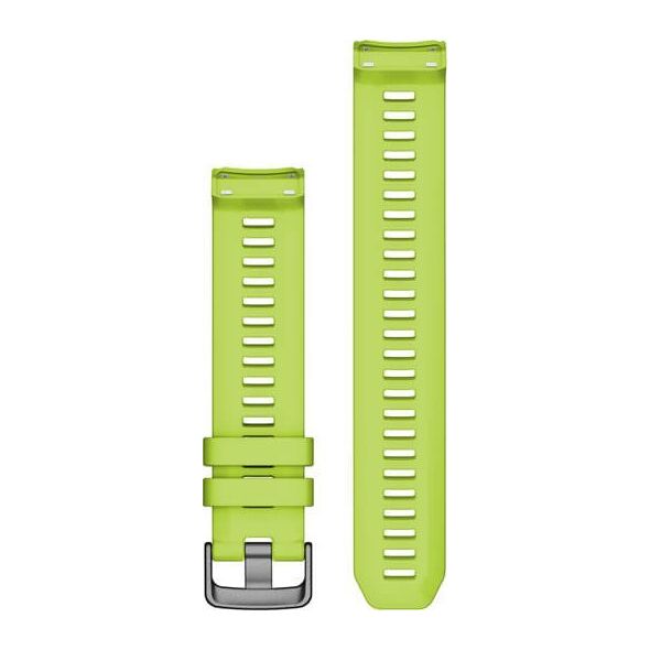 Garmin Pasek silikonowy na nadgarstek - seria Instinct 2 (limonkowy / szara sprzączka) (010-13105-02)