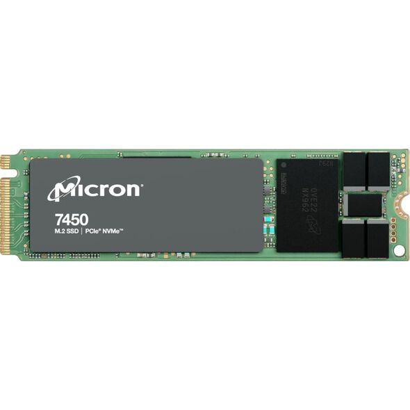 Dysk serwerowy Micron 7450 PRO 960GB PCI-E x4 Gen 4 NVMe  (MTFDKBA960TFR-1BC1ZABYYR)