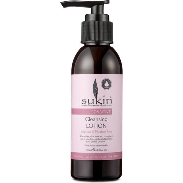 Sukin Mleczko oczyszczające do twarzy skóra wrażliwa 125ml