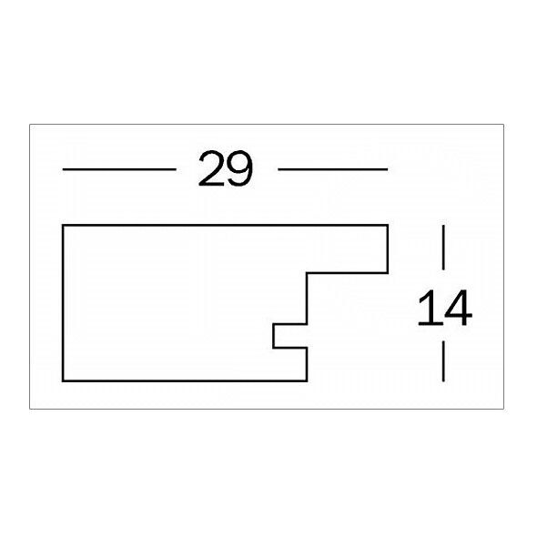 Ramka Walther Home 24x30 drewniana czarna (HO430B)