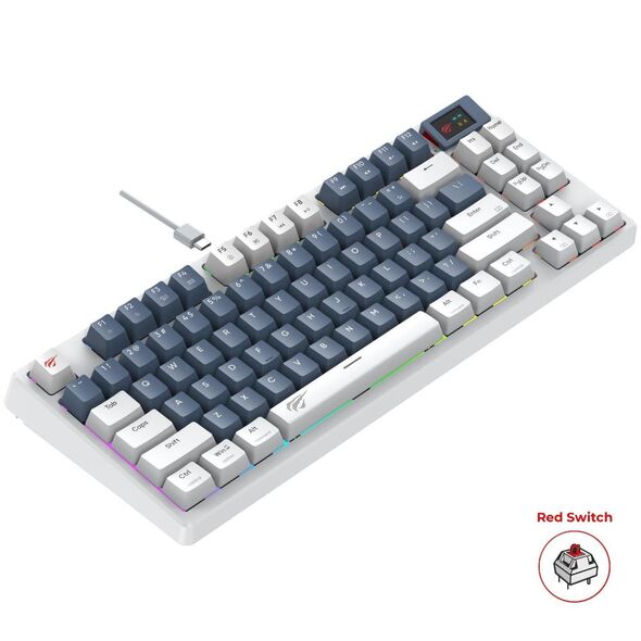 Havit Mechanical Gaming Keyboard KB884L White (KB884L) (HAVKB884L) έως 12 άτοκες Δόσεις