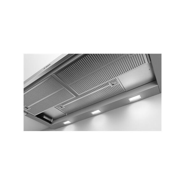 Okap Bosch Okap Bosch DFS097A51 Seria 4 Teleskopowy, klasa efektywności energetycznej A, szerokość 90 cm, 397 m/h, przyciski, srebrny meta