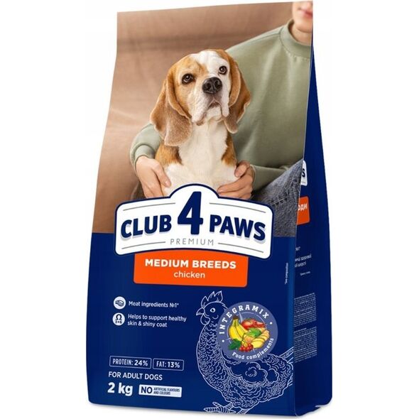 Synteza CLUB4Ł PIES 2kg EX MEDIUM