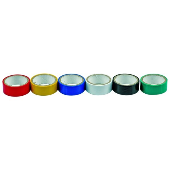 Vorel Taśma izolacyjna PCV 19mm x 3m 6szt. kolor 75060