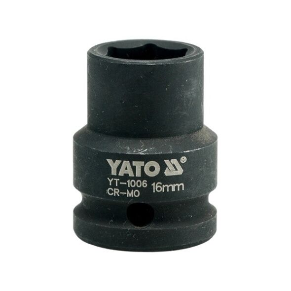 Yato Nasadka udarowa 6-kątna 1/2" 16mm (YT-1006)