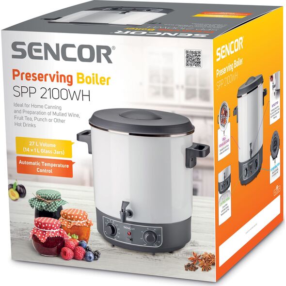 Sencor Garnek do pasteryzacji SPP 2100WH