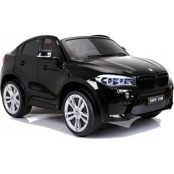 Lean Sport Auto Na Akumulator BMW X6M Czarne Dwuosobowy Fotel