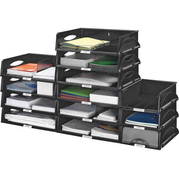 Leitz Pólka na dokumenty Sorty Standard szara (52300085)