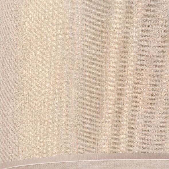 Lampa sufitowa Lamkur Lamkur Estelle 48369 plafon lampa sufitowa boho koło 1x60W E27 beżowy/biały