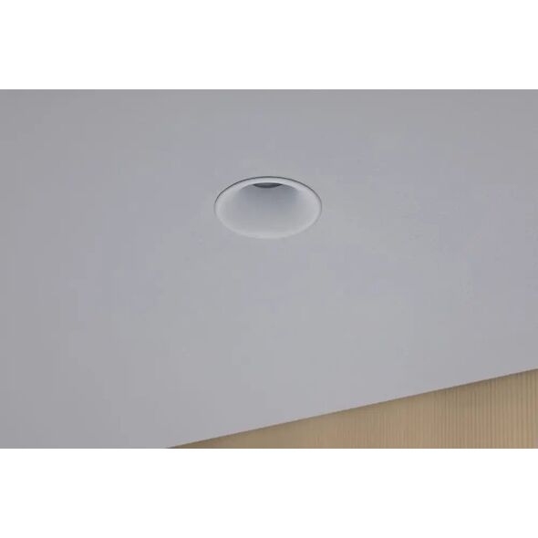 Paulmann Oprawa do  wbudowania CYMBAL COIN LED DIM 6.7W 430lm 2700K IP44 230V biały matowy