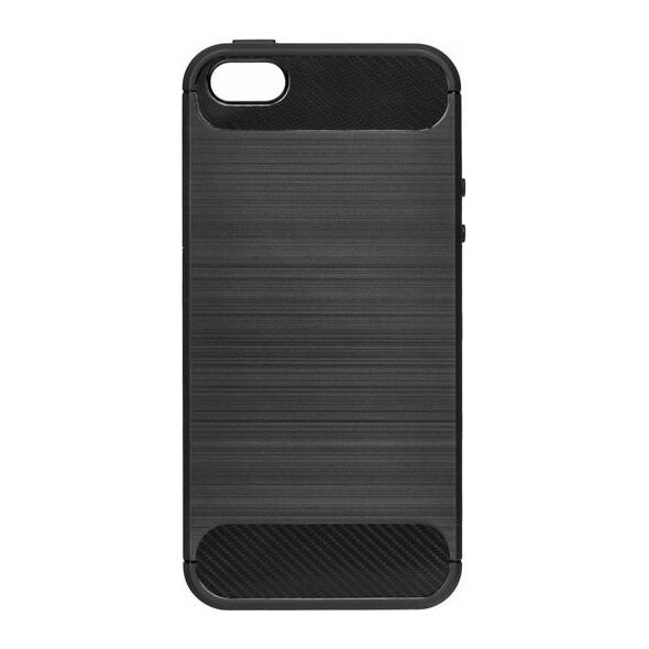 Etui Carbon iPhone 5/5S/SE czarny/black
