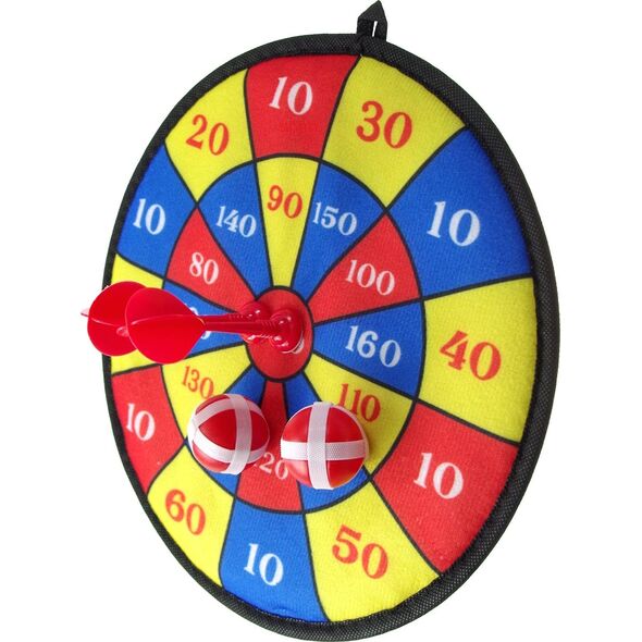 Mega Creative Tarcza z rzutkami piłkami na rzep Dart Mega Creative 460439