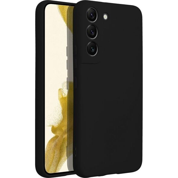 Futerał Forcell SILICONE LITE do SAMSUNG Galaxy S22 czarny