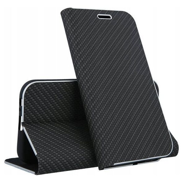 ForCell Kabura Forcell LUNA Book Carbon do XIAOMI Redmi NOTE 11 PRO / 11 PRO 5G czarny