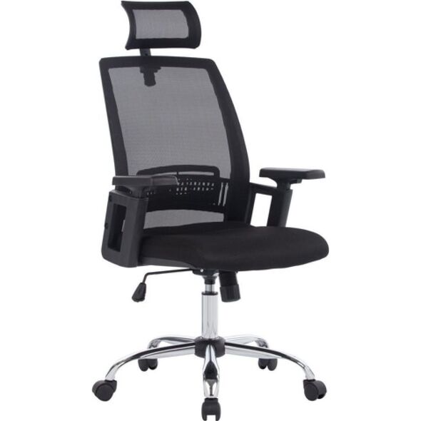 Krzesło biurowe Office Products Fotel biurowy OFFICE PRODUCTS Mykonos, czarny