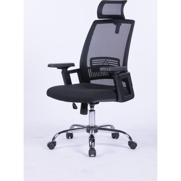 Krzesło biurowe Office Products Fotel biurowy OFFICE PRODUCTS Mykonos, czarny