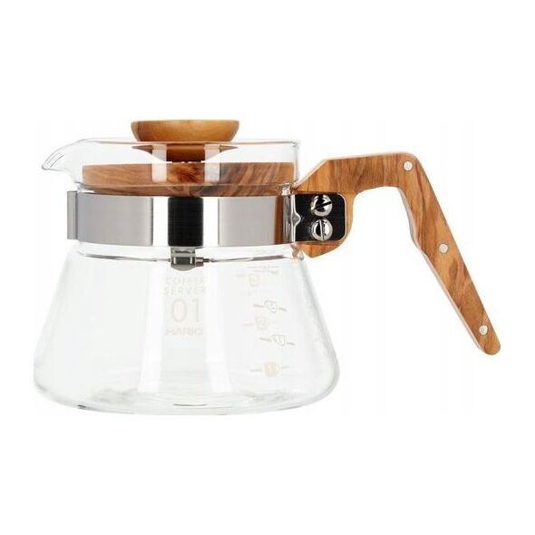 Hario Hario Coffee Server 600ml - Olive Wood