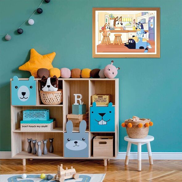 Clementoni CLE puzzle 104 maxi SuperKolor Bluey 27169