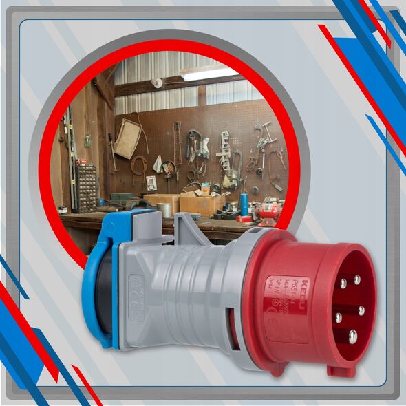 Brennenstuhl Brennenstuhl Adapter Stecker CEE400V/16A SchuKostedo 230V/16