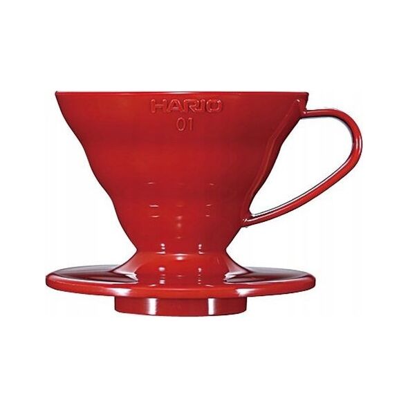 Hario Hario ceramiczny Drip V60-01 Czerwony