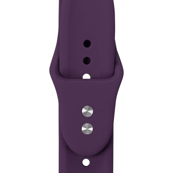 Crong Liquid - Pasek do Apple Watch 38/40/41/42 mm (śliwkowy)