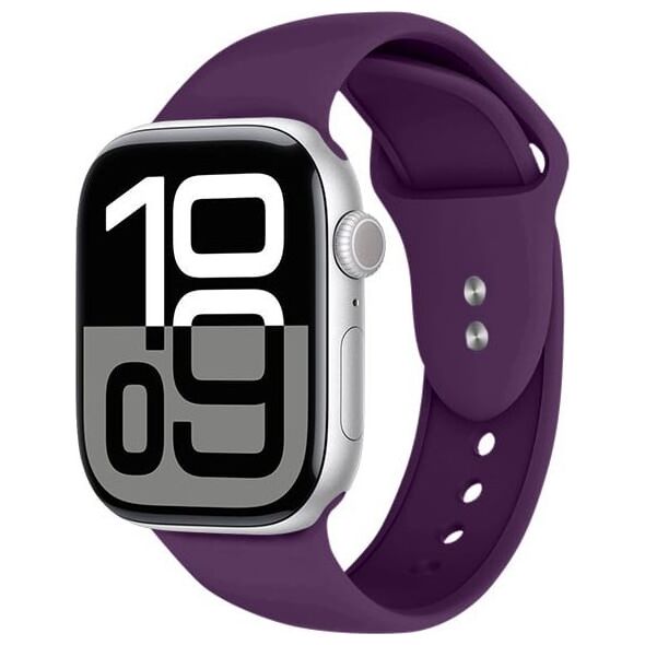 Crong Liquid - Pasek do Apple Watch 38/40/41/42 mm (śliwkowy)