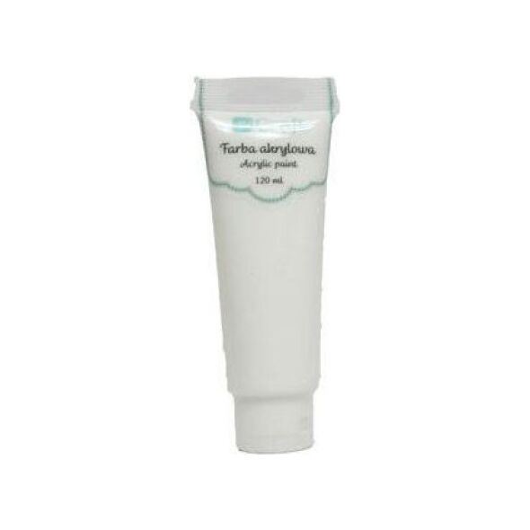 DP Craft Farba akrylowa titanium white 120 ml (DPFA-050)