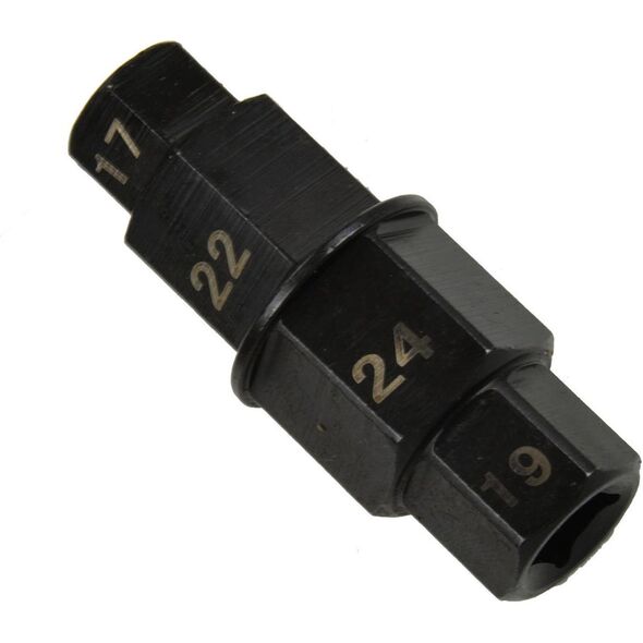 Geko Nasadka osi przedniego koła 17mm*19mm*22mm*24mm (100)