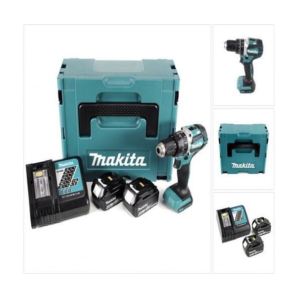 Wiertarko-wkrętarka Makita DHP484RFJ 18 V 2 x akumulator 3 Ah