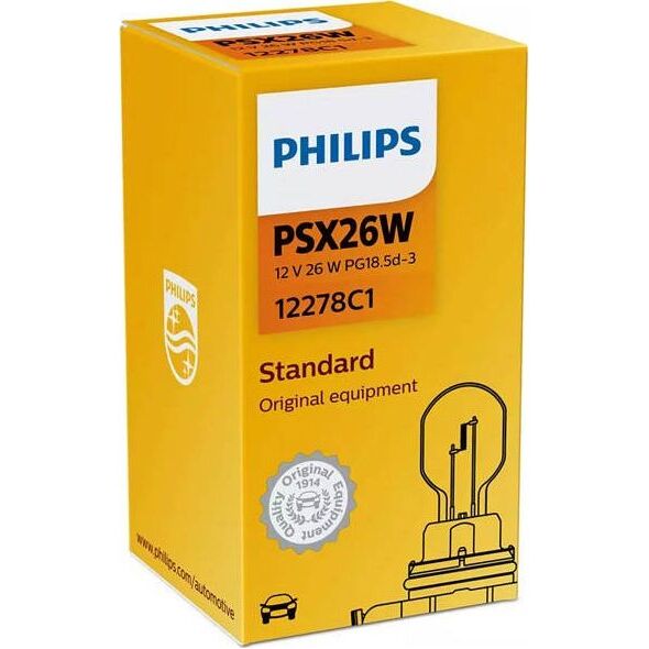 Philips ŻARÓWKA PSX26W 12V/26W PG18,5D-3 1SZT