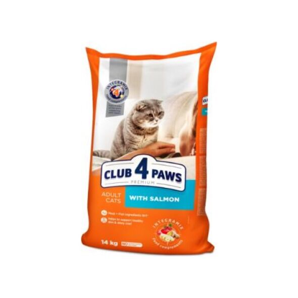 Club 4 Paws CLUB4Ł KOT 14kg ŁOSOŚ