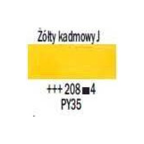 Artequipment TALENS REMBRANDT 40ML 208 - CADMIUM YELLOW LIGHT - farba olejna uniw