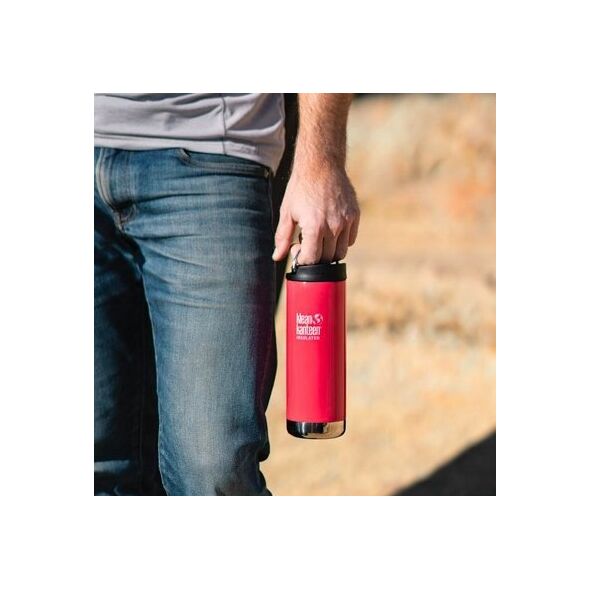 Klean Kanteen Kanteen TKWide VI (mit Café Cap), 473ml/16oz, Black