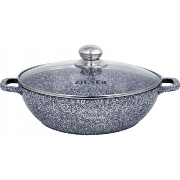 Zilner GARNEK MARMUROWY WOK 3.3L / 28cm ZILNER ZL-7069