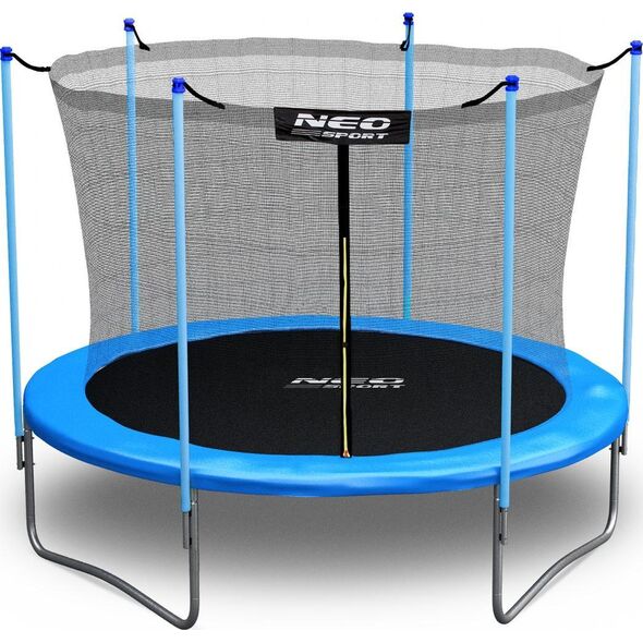 Trampolina ogrodowa Neo-Sport NS-08W181 z siatką wewnętrzną 8.5 FT 252 cm