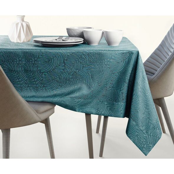 AmeliaHome AmeliaHome OBRUS PLAMOODPORNY AH GAIA BRD MARINE 140X200