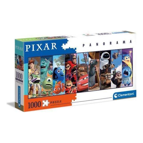 Clementoni Clementoni Puzzle 1000el panorama Postacie z kreskówek Disney/Pixar 39610 uniw.