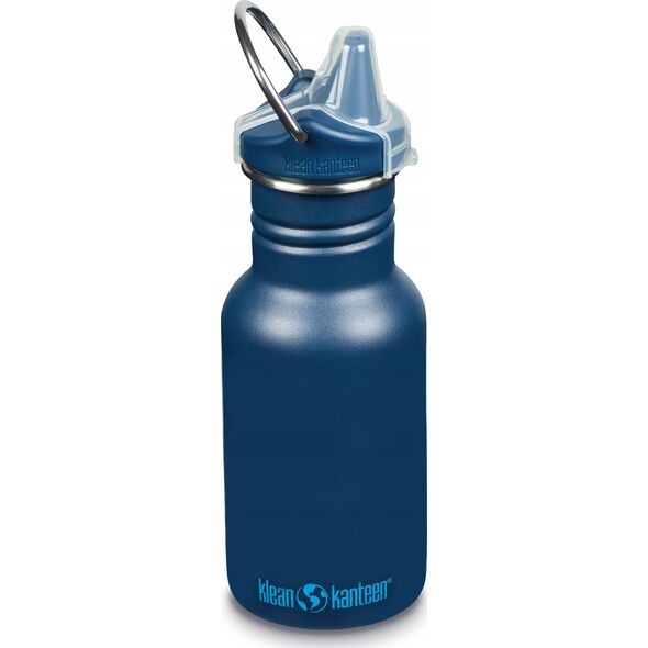 Klean Kanteen Kid Kanteen Classic Narrow (Sippy Cap), 355ml/12oz, Poseidon